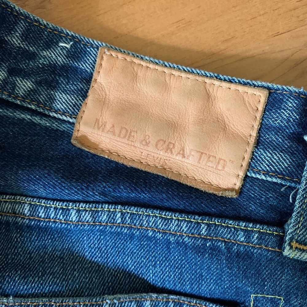 Levi’s made and crafted worn in cropped Jan’s - Picture 7 of 12